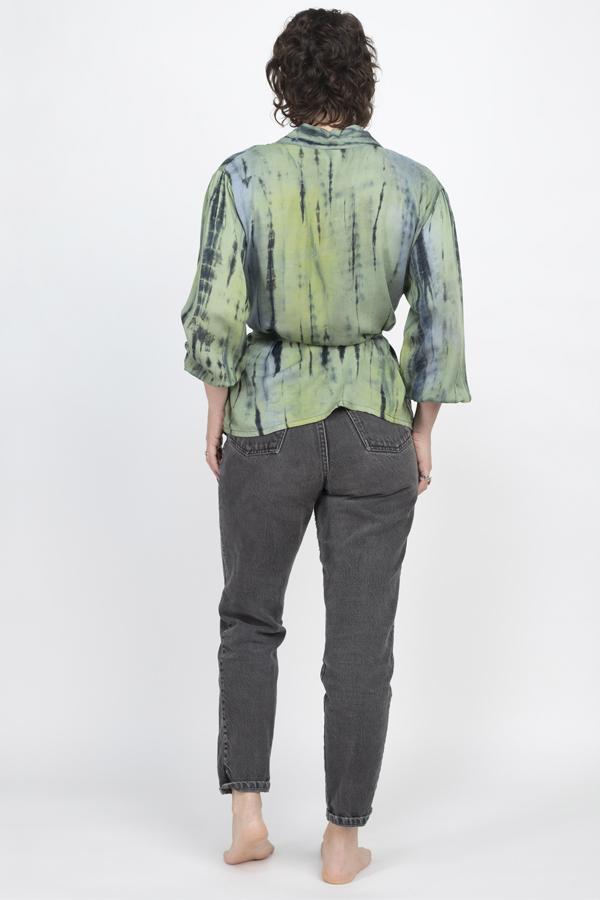 Tie-dye Kimono Wrap