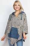 Boho Printed Poncho