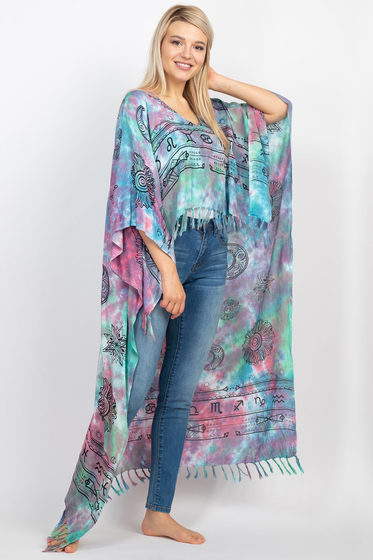 Mystical Hi Low Poncho