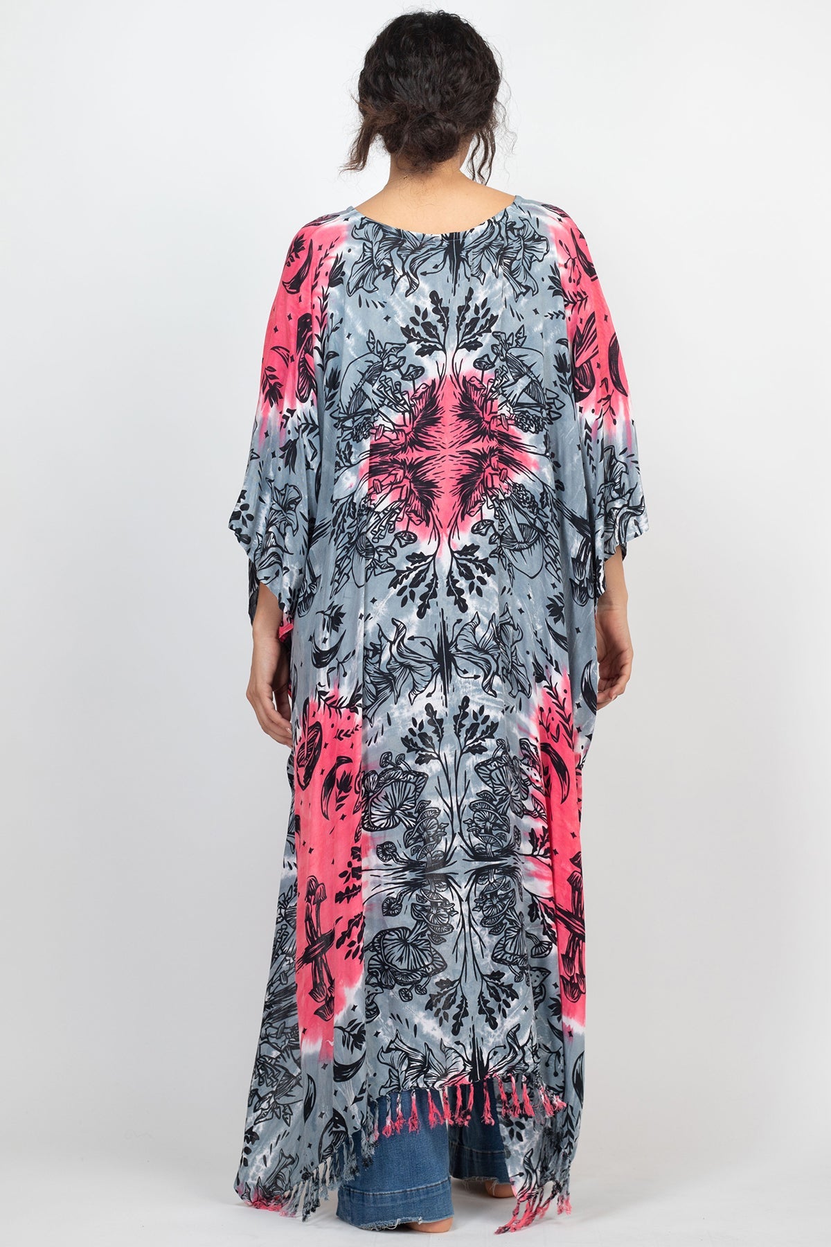 Mushroom Hi Low Poncho