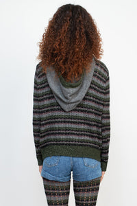 Lacy Knit Hoodie