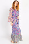 Block Printed Third Eye Maxi Dress