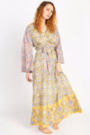 Block Printed Third Eye Maxi Dress