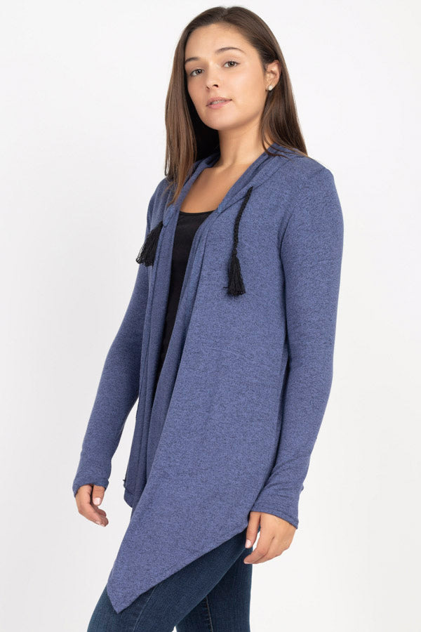 Terry Knit Outer with Hood