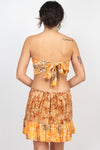 Tie-dye Bandeau Dress