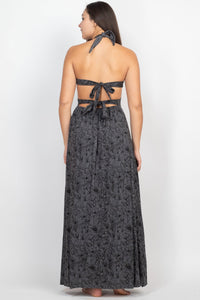 Tie Back Maki Dress