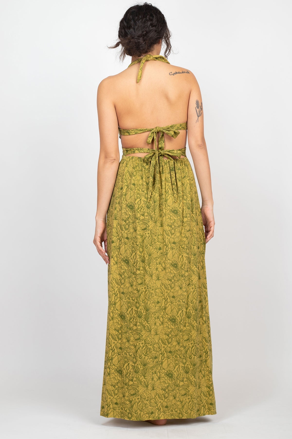 Tie Back Maxi Dress
