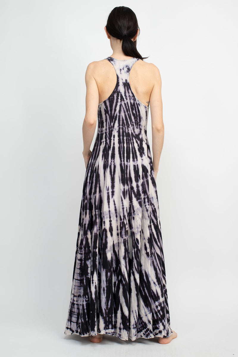 Flowy Tie-dye Maxi Dress