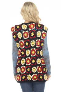 Flower Garden Granny Kimono