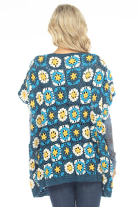 Flower Garden Granny Kimono