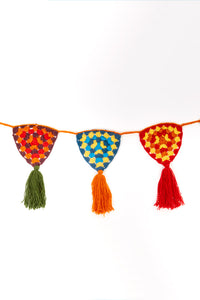 Knitted Garland Decoration-Multi
