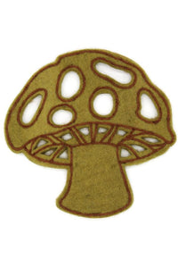 Mushroom Felt Trivets