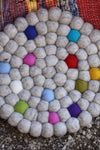 Pop Art Round Wool Trivets