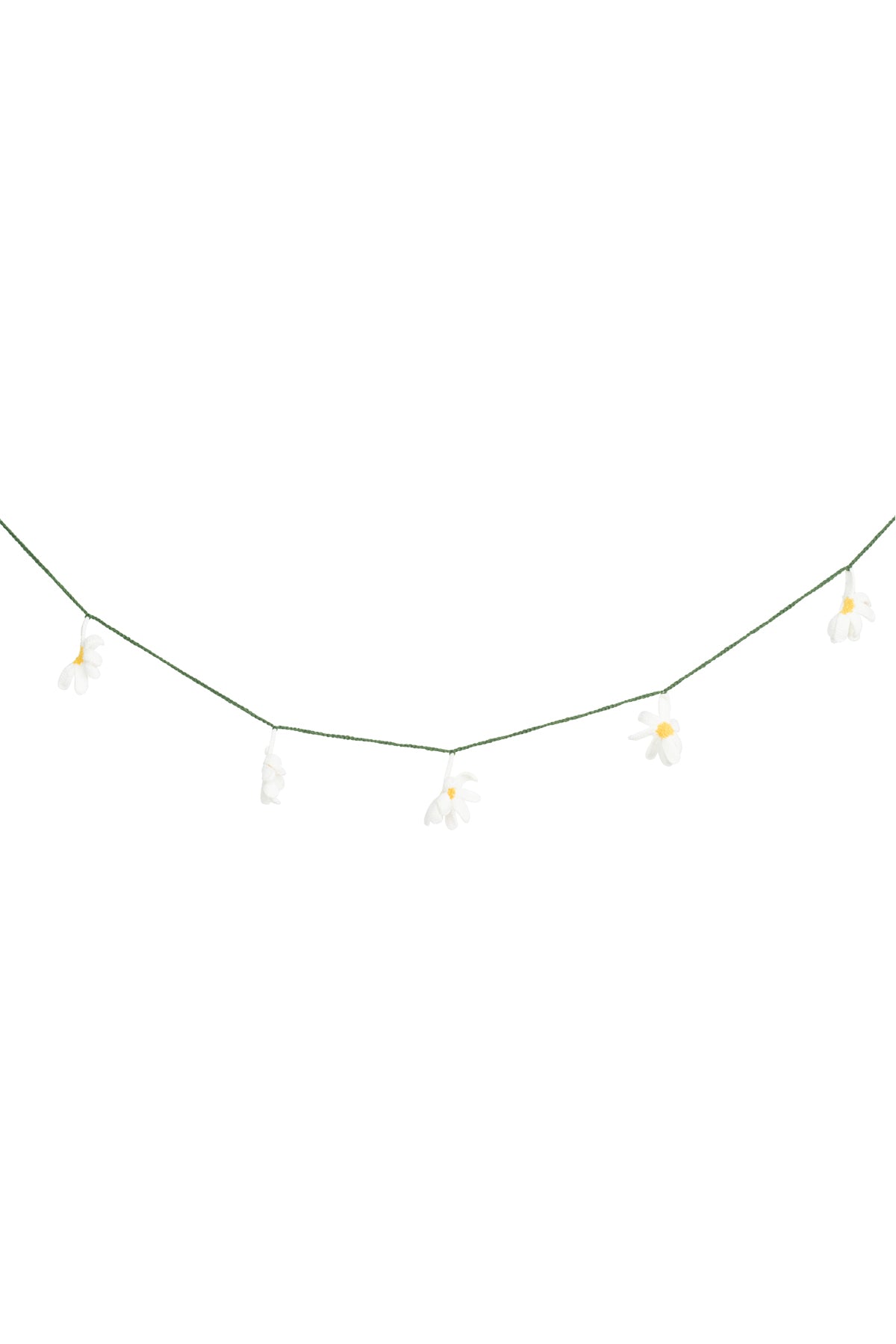 Boho Crochet Flower Garland