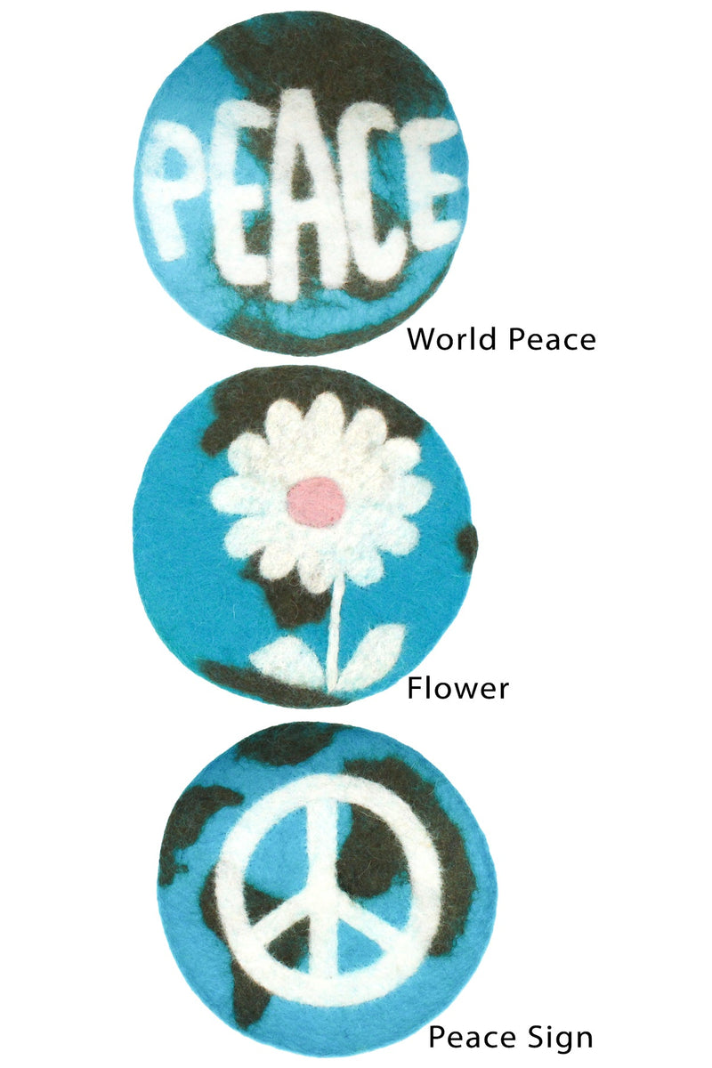 World Peace Globe Trivets