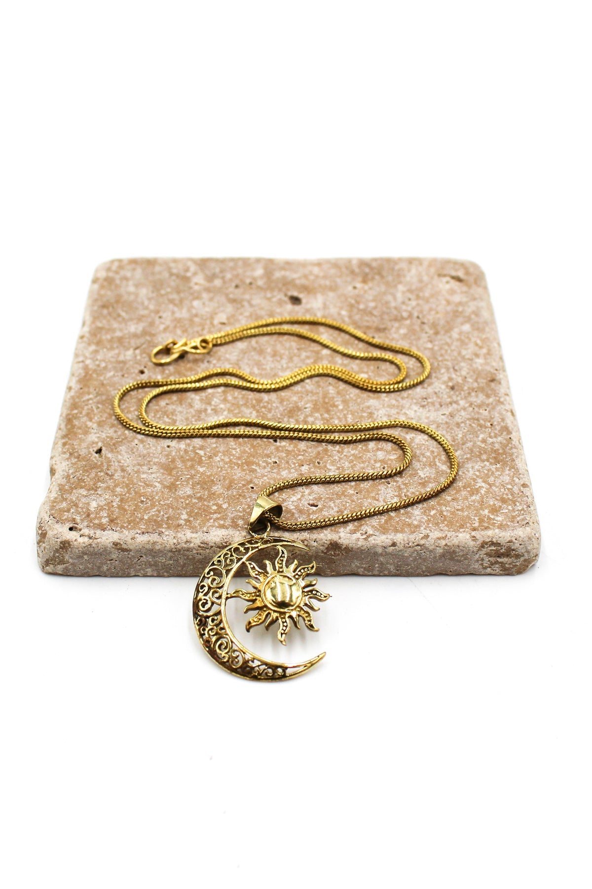 Moon and Sun Necklace | Ananda Soul's Celestial Jewelry Collection –  Anandasoul