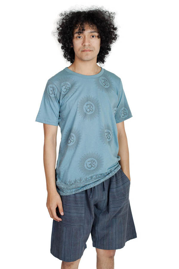 Om Burst Sanskrit Tee