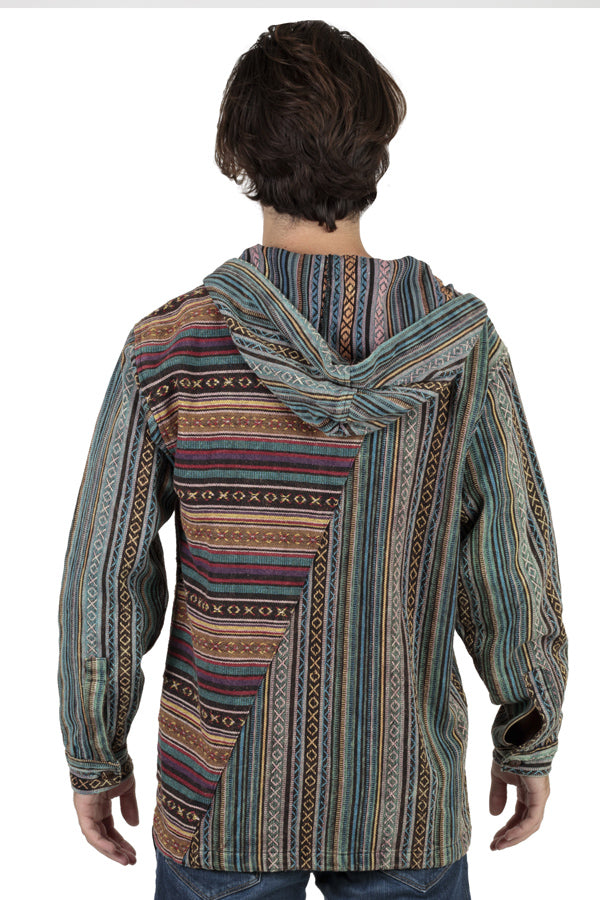 Men's Cotton Gheri Casual Winter Hoodie Jacket