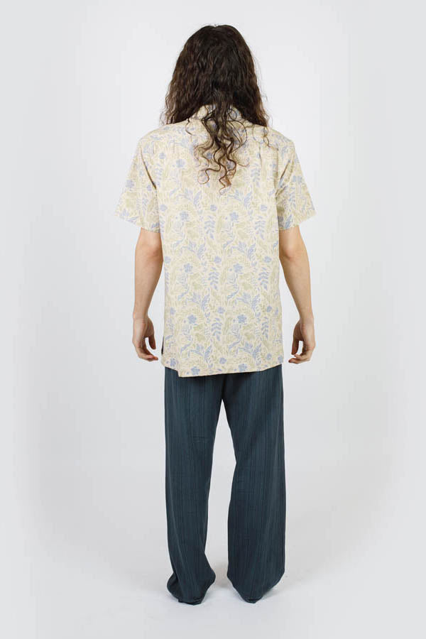Boho Jungle Cotton Button Down Kurta