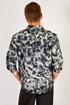 Splatter Tie Dye Cotton Long Sleeve Shirt