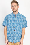 Men's Third Eye Short Sleeve Button Shirt