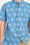 Men's Third Eye Short Sleeve Button Shirt