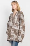 Unisex Mudcloth Pullover Hoodie
