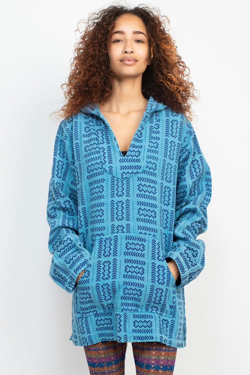 Rustic Tribal Baja Hoodie