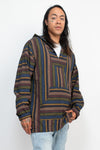 Unisex Stripe Baja Hoodie