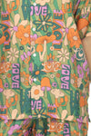 Mushroom Love Print Hawaiian Shirt