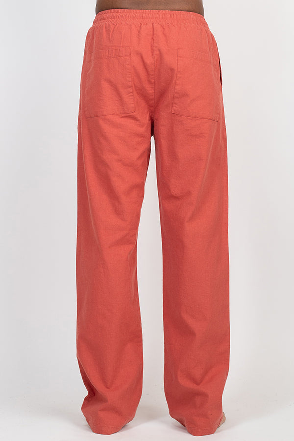 Mother Flower Hemp Cotton Pants