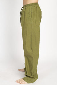 Mother Flower Hemp Cotton Pants