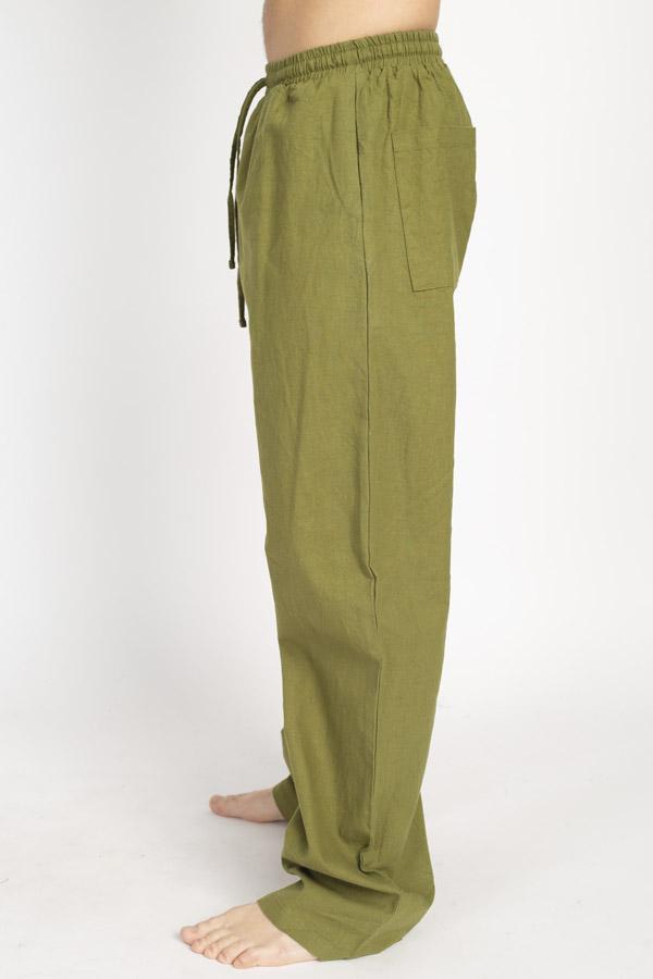 Mother Flower Hemp Cotton Pants