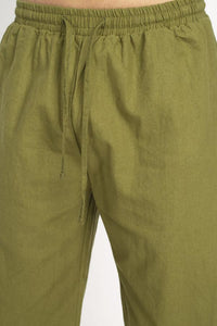 Mother Flower Hemp Cotton Pants
