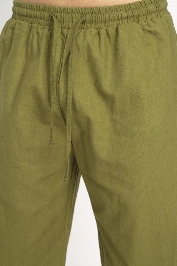 Mother Flower Hemp Cotton Pants