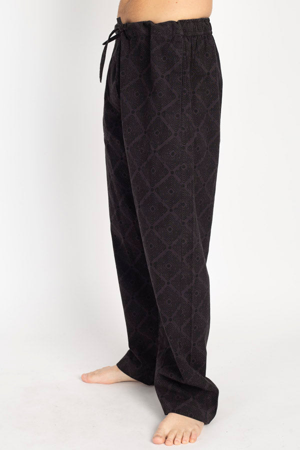 Diamond Print Men's Cotton Pants