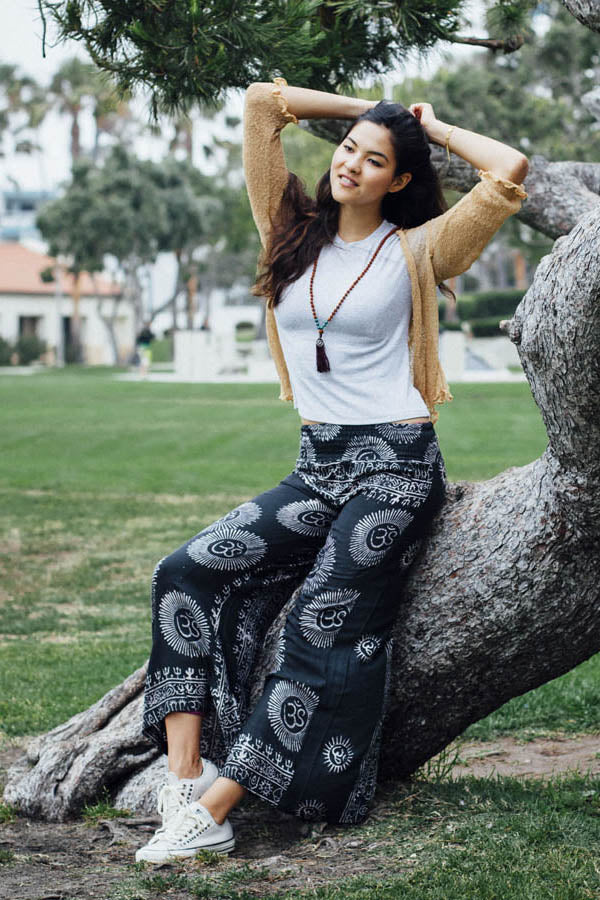 Free Flowing Om Pants