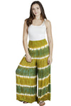 Tie-Dye Stripe Hippie Palazzo Pants