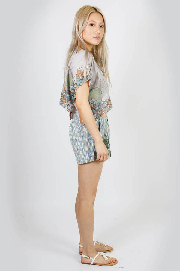 Mandala Sun Boho Lounge Shorts
