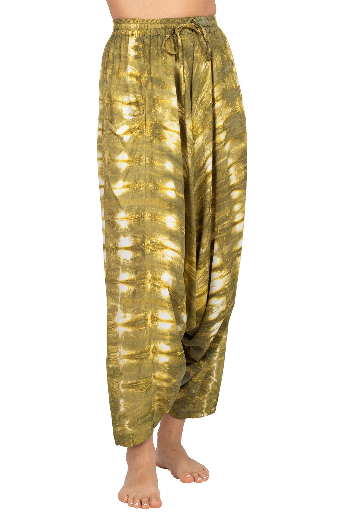 Tie-dye Flowy Harem Pants