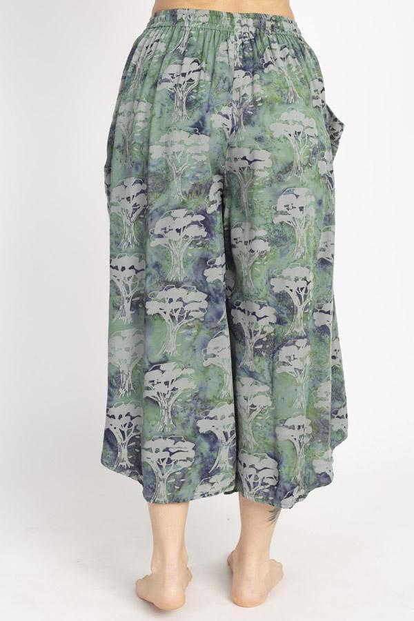 Tree of Life Oversized Crop Pants