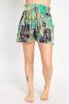 Forest Batik Summer Shorts