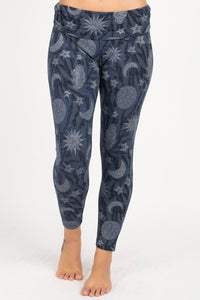 Organic Cotton Celestial Print Leggings