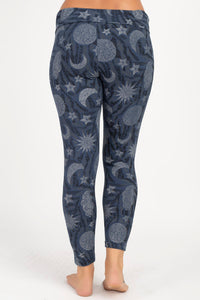 Organic Cotton Celestial Print Leggings