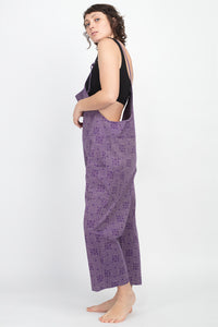 Women's Lotus Mandala Overalls Jumpsuit