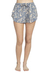 Elephant Print Summer Women's Lounge Shorts