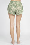 Elephant Print Summer Women's Lounge Shorts