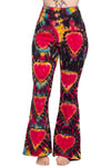 Tie-Dye Organic Cotton Belly Bottom Pants