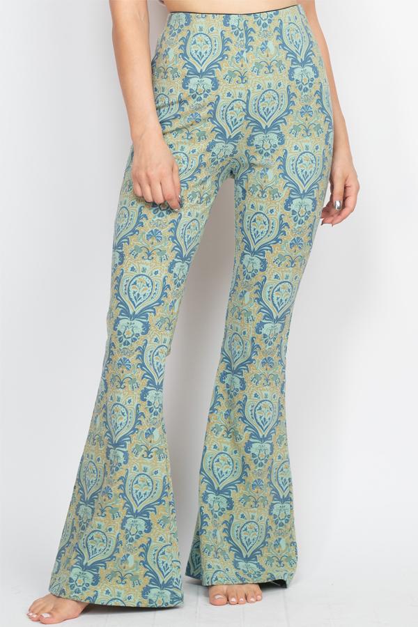 Organic Cotton Bellbottom Pants