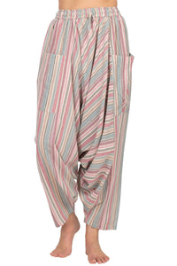 Unisex Drop-CRCH Harem Pants
